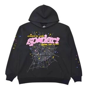 BLACK PINK SP5DER HOODIE